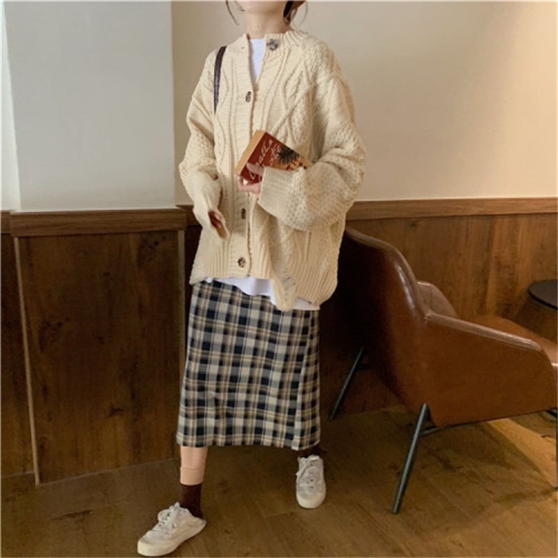 

Spring Autumn Unique Breasted Knitting Female Sweater the Neck Long Sleeve Color Mesh Open Point 6lf6, Orange