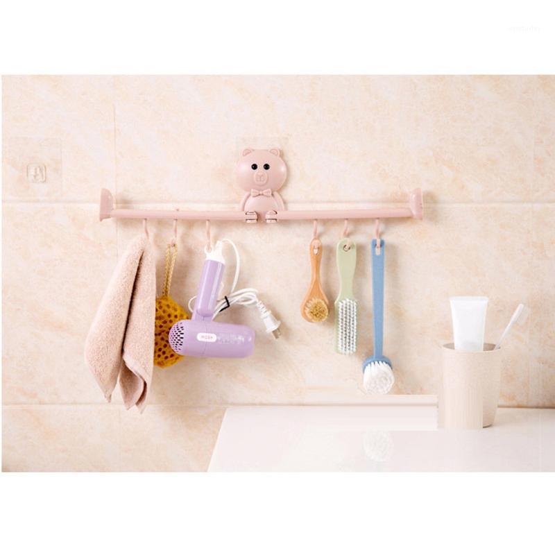 

Multi-function Rotating Self-adhesive Wall Hook Kitchen Bathroom Door Towel Rack Home Storage Rack Sticky Wall1