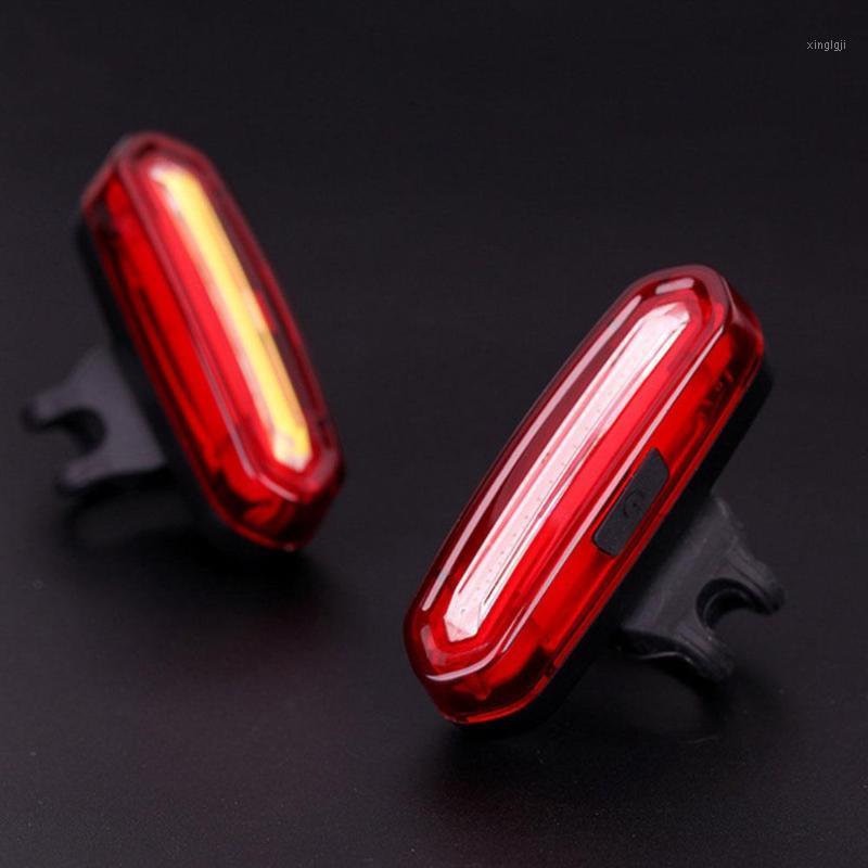 

Bike Rear Light Warning USB Rechargeable Bicycle Taillight Tail LED Lamp1