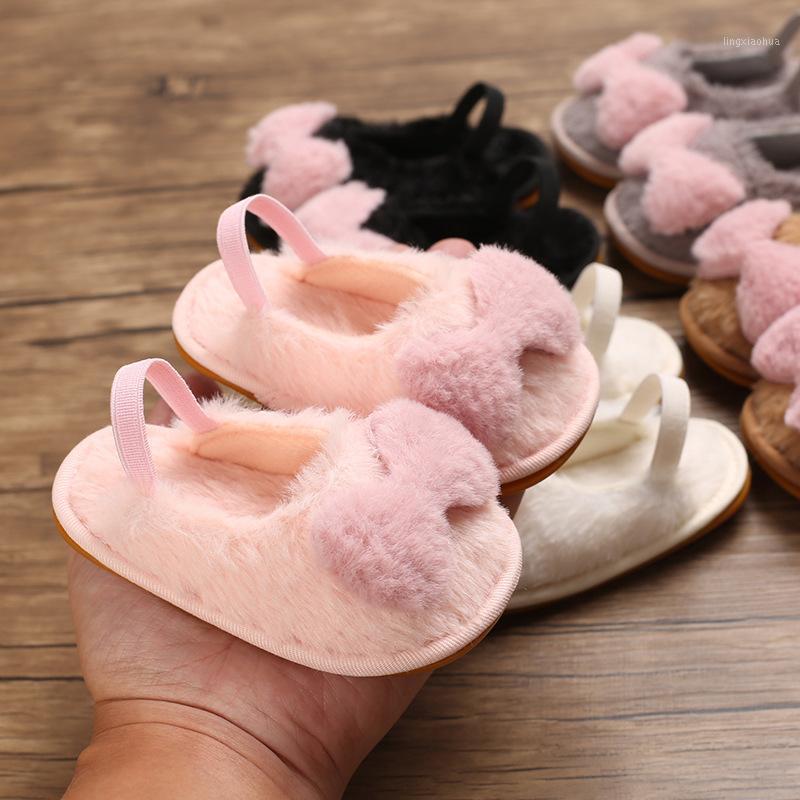 

Baby Autumn And Winter Plus Velvet Infant Warm Princess Boots Rubber-soled Non-slip -1 Year Old Rubber Sole Toddler Shoes1, 01