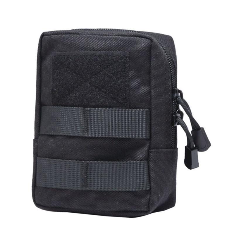 

Newest 600D Tactical Life Bag Multifunctional Tool Pouch Springs Hinge Hunting Durable Belt Pouches Packs Outdoor