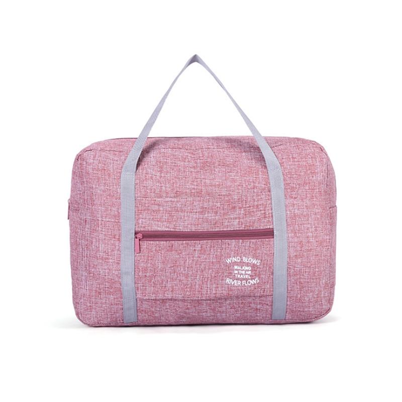 

High Quality Waterproof Oxford Travel Bags Women Men Large Duffle Bag Travel Organizer Luggage Bags Packing Cubes Weekend Bag, Dark green