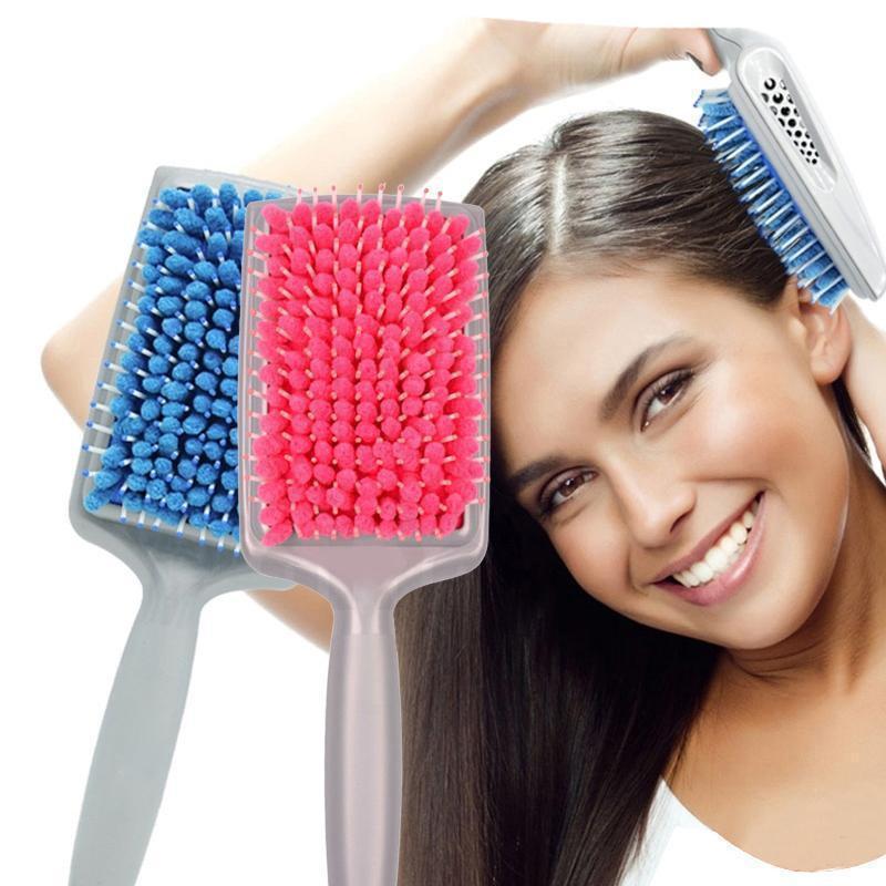 

Dropshipping Hot Sale 1Pc Quick-Dry Microfiber Hair Brush Magic Quick Drying Comb Micro Fiber Dry Hair Brushes Absorbent Care