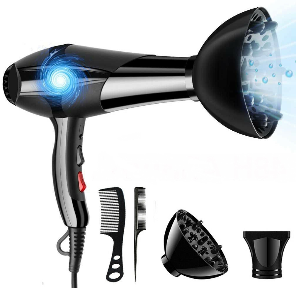 

Professional Hair Dryer Hot/Cold Air Blow Dryer For Salons and household