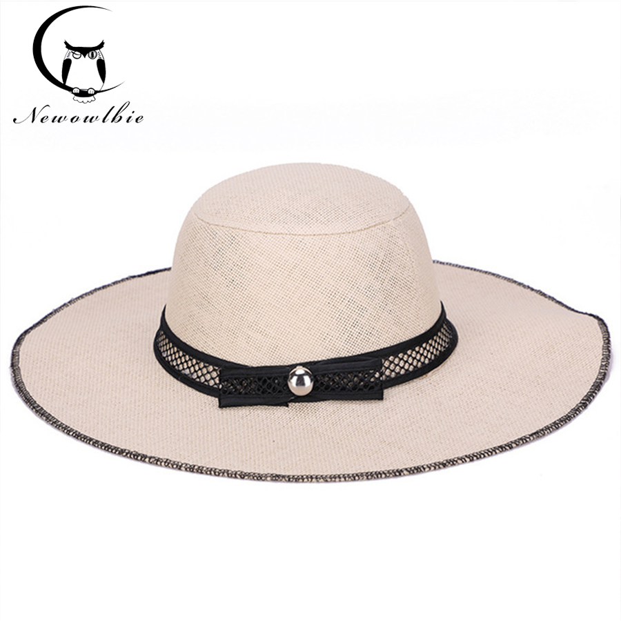 

Hat summer sun beachfresh outdoor big hat simple anti UV helmet sombreros mujer verano chapeau paille summer hats for wome
