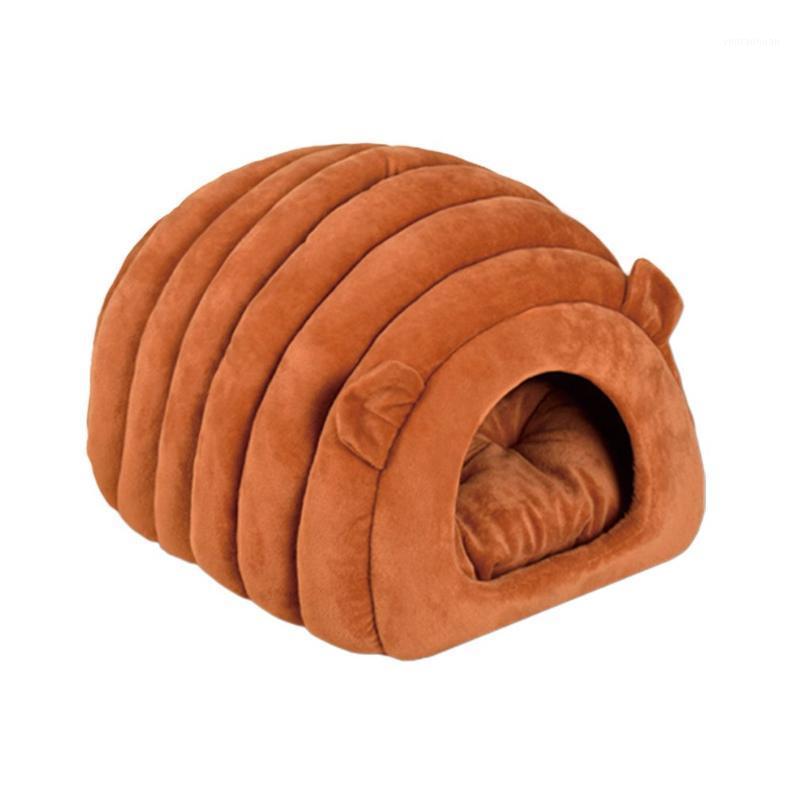 

Comfortable And Practical Semi-closed Pet Nest Washable Durable Practical And Warm PP Cotton Pet Nest1