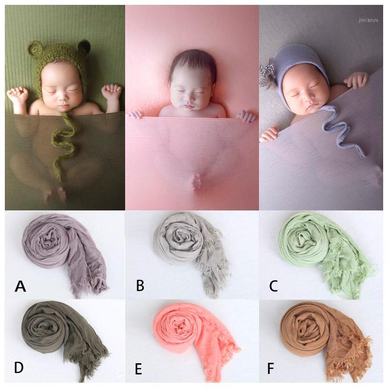 

Vintage Fold Tassel Wrap Newborn Mengsha Skin-Friendly Watery Soft Silk Wrap Take Photo Beautiful Photography Props1, As photo
