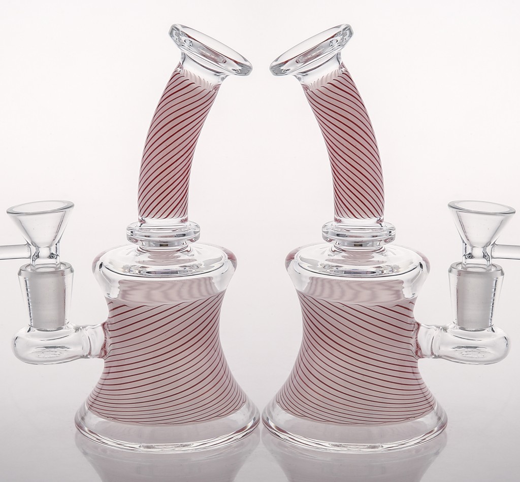 

Pink Cheap Glass Bongs 16 cm Tall Bowl Joint 14.4mm Bubbler Inline Perclator Recycle dab Rigs Glass Water Pipes Ship Wihtin 6 hours hookahs