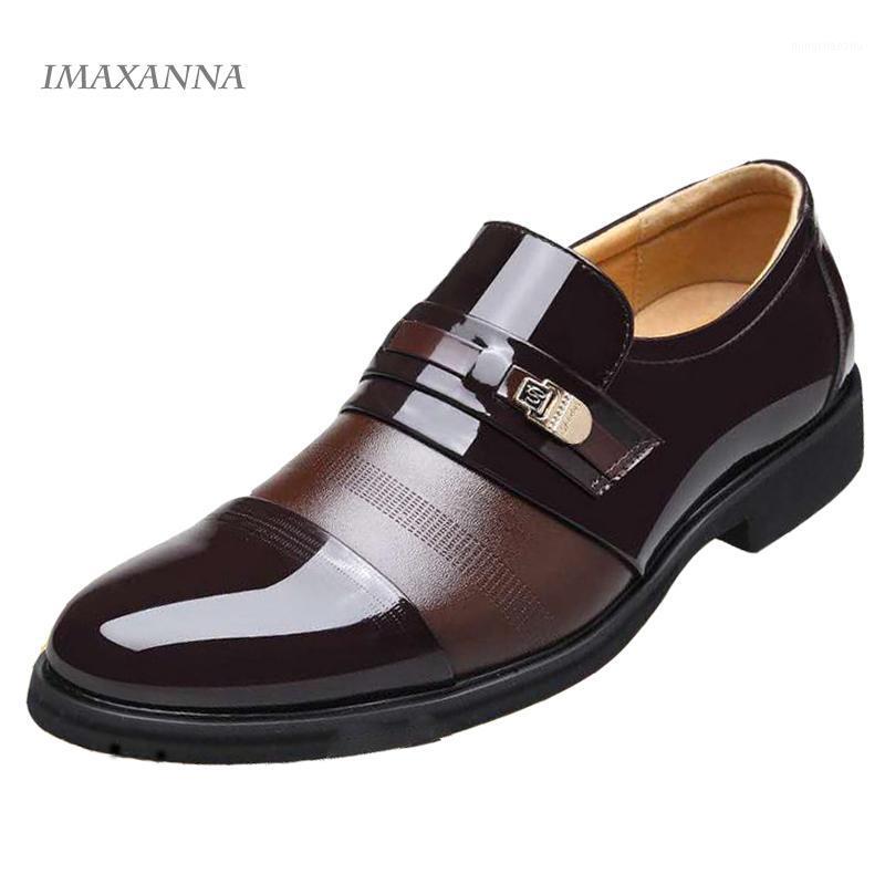 

IMAXANNA New 2020 Men Casual Shoes Leather Breathable Holes Flat Shoes for Men Plus Size 38-481, Black 02