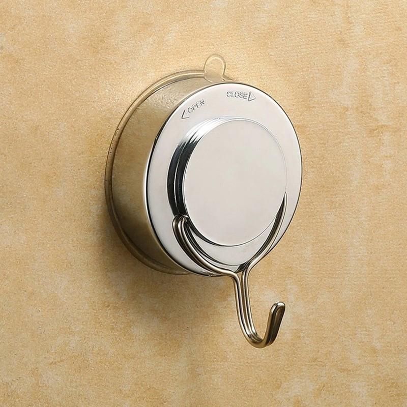 

1Pc Removable Vacuum Magic Plastic Sucker Bathroom Kitchen Wall Strong Suction Cup Hook Hangers Home Decor Accessories PC898801