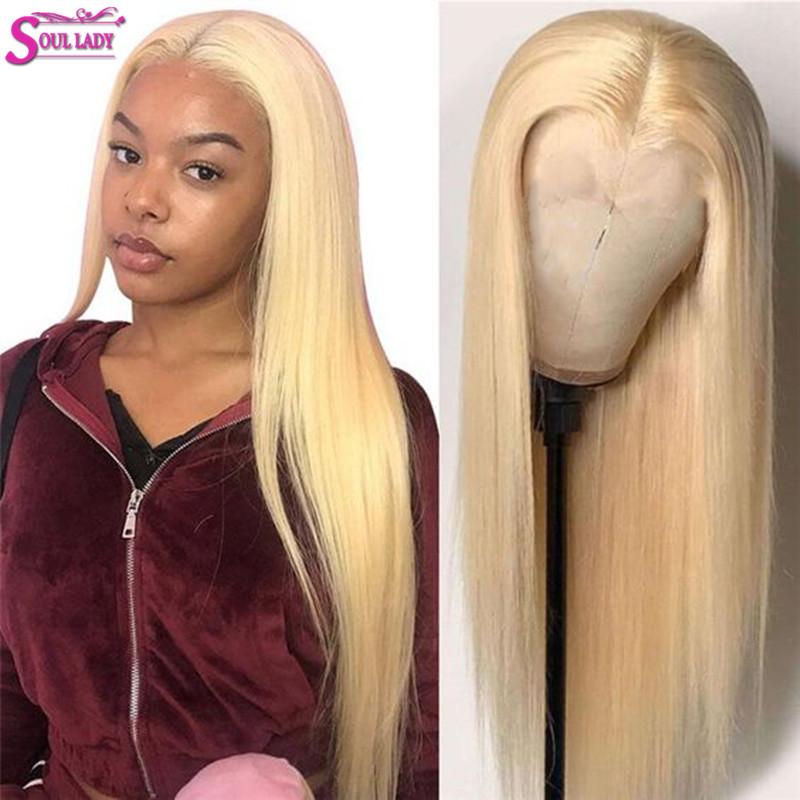 

28 30 Inch Straight 613 Closure Wig 4x4 Brazilian Remy Human Hair HD Transparent Lace Closure Wig 613 Blonde 180%, #613