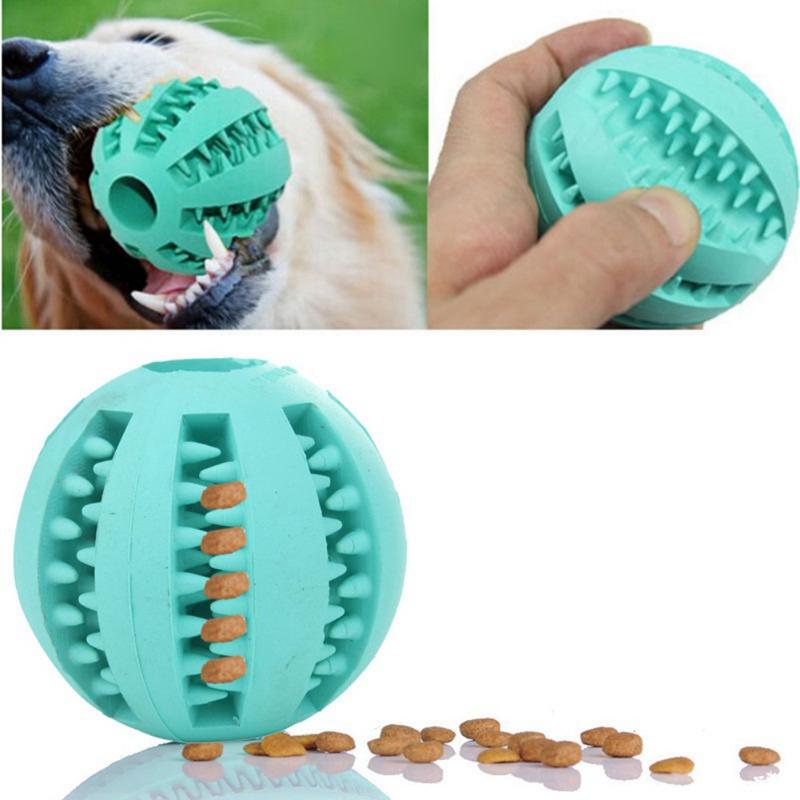 

New pet Decompression elastic rubber ball Puppy stretch ball dog Interactive toy cleaning tooth Dog Chew toy