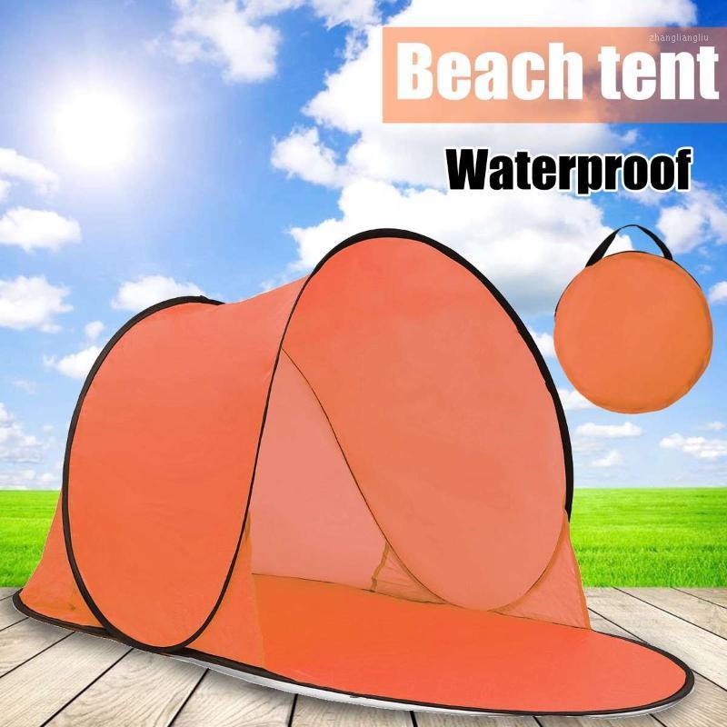 

Outdoor Portable Tent UV Beach Camping Tent Up Open Beach Mat Folding Automatic for 1-2 Person1