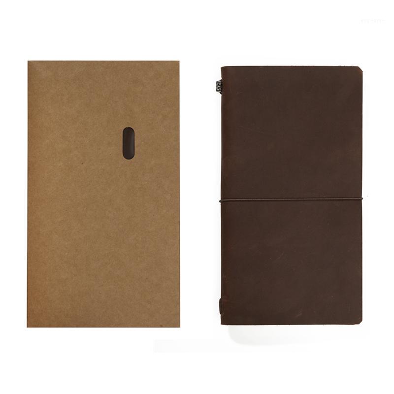 

ERAL traveler's notebook-medium size. Top layer leather handmade. Private planner journal sketchbook.1