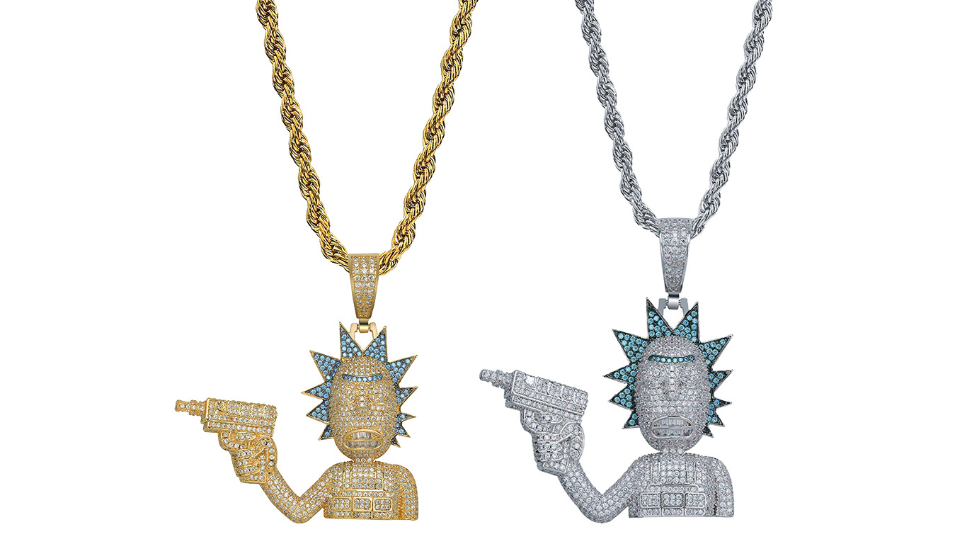 Rick And Morty Gold Chain 2024 www.lightgames.pro