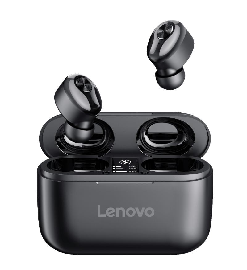 

Lenovo HT18 Wireless Earphone Bluetooth 5.0 Headphone TWS In-ear Sports Earbuds HiFi Stereo Sound Noise Reduction Headset w/ Mic, White