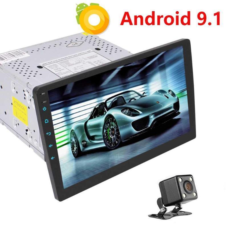 

10.1in Universal 2 Din Android 9.1 car Multimedia player GPS radio wifi 4G navigation Car radio touch screen bluetooth NO DVD1