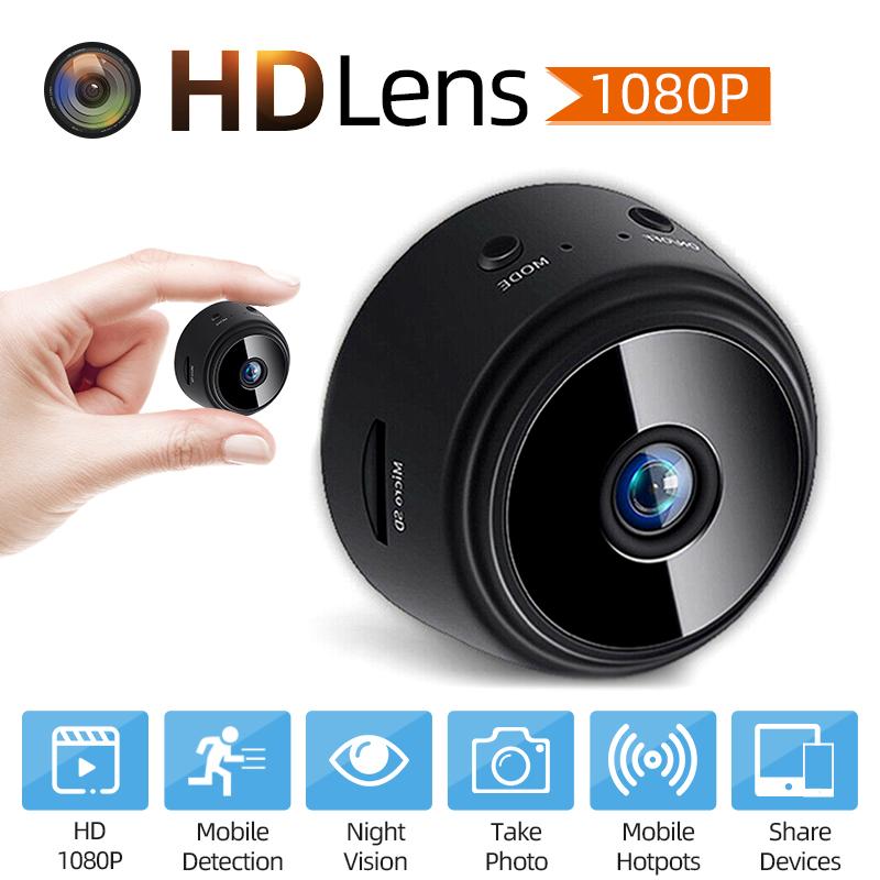 

1080P HD IP mini camera wireless Wifi security remote control surveillance night vision small mobile detection camera
