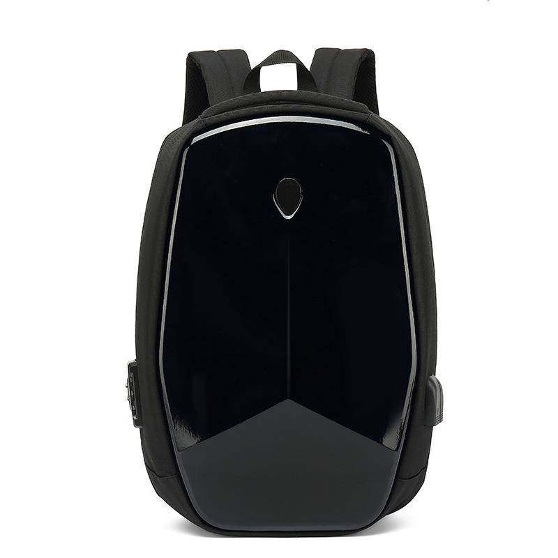 

Backpack Anti-Theft Waterproof School Backpacks USB Charging Earphone Connect Men Business Travel Bag EVA Hard Shell Bags