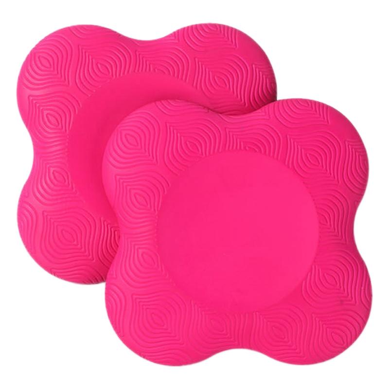 

Yoga Knee Pad Foam Yoga Kneeling Pad Comfortable Support Sports Cushion for Protecting Knee Elbow, Rose red