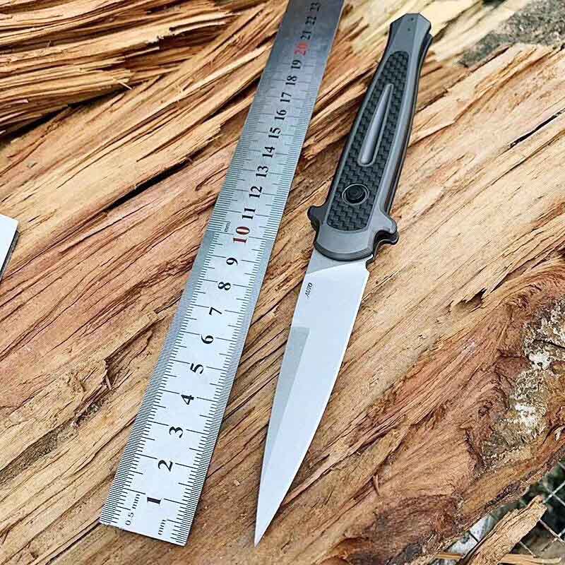 

Kersh 7150 automatic tactical knife cpm154 Launch 8 aviation aluminum carbon fiber 150-10 outdoor camping survival 7800 7200 BM Auto knife