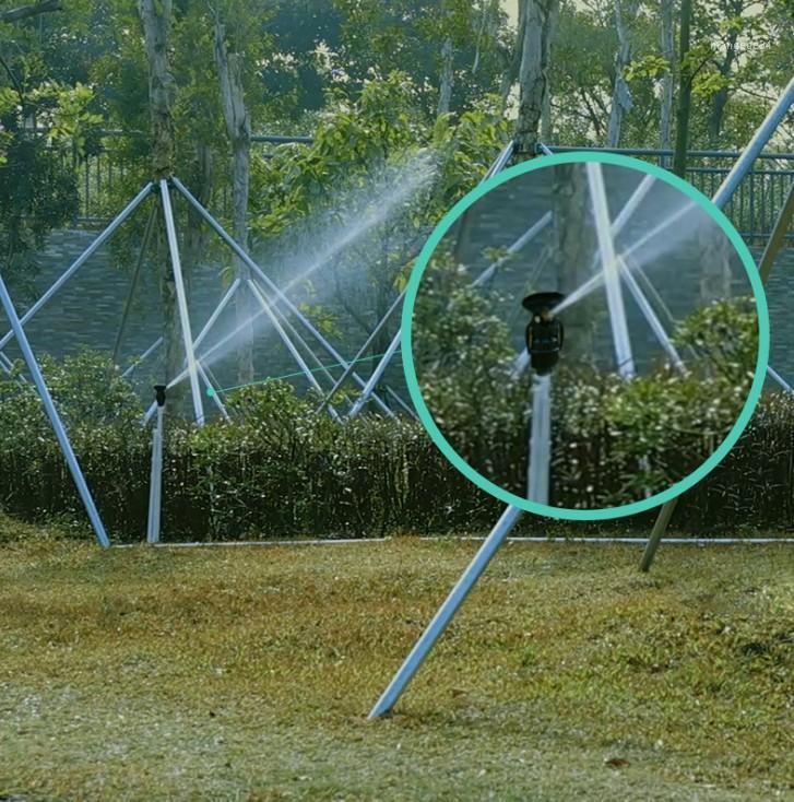 

1/2" Garden Agricultural Irrigation Sprayers Male 180° Rotating Nozzle Thread Long Distance Spray Lawn Irrigation Sprinklers1, As pic