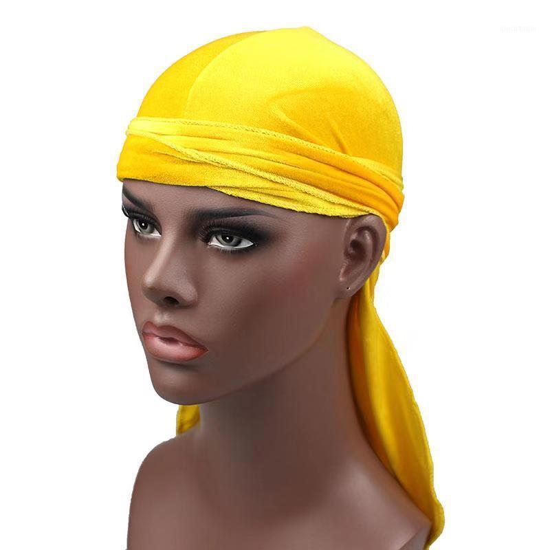 

Velvet Durag extra long tail summer breathable hood hat wave hair cover Do Du Rags1