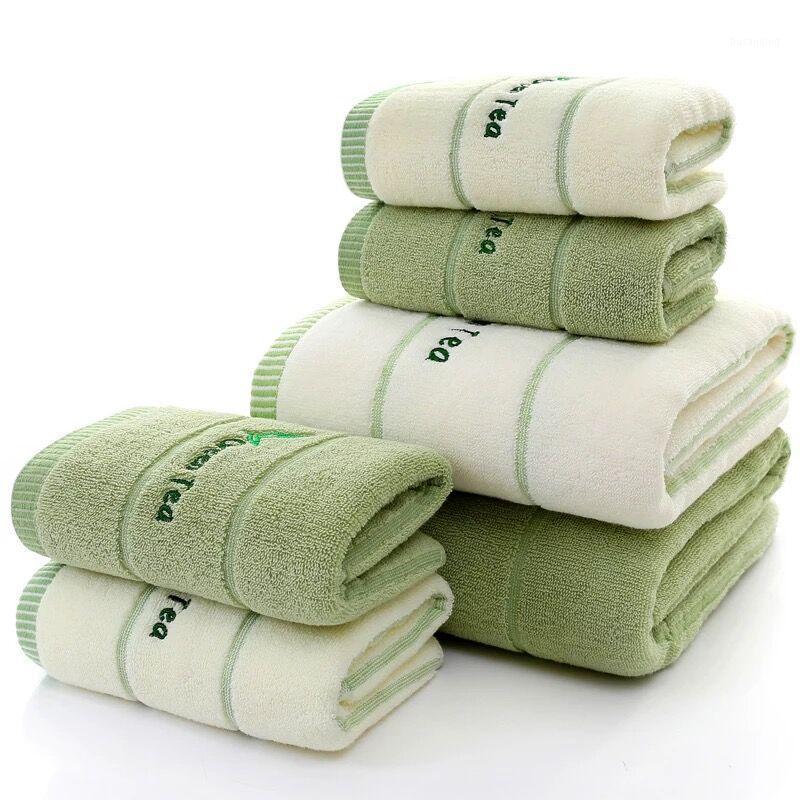 

Towel bath towel three-piece gift box cotton adult washcloth1