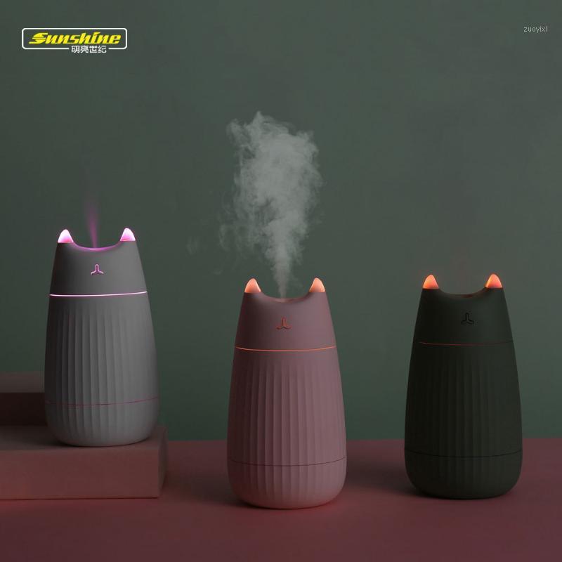 

Creative U18 Cat Humidifier Colorful Light Desktop Negative Ion Water Air Purification Humidifier Spray Moisturizing1