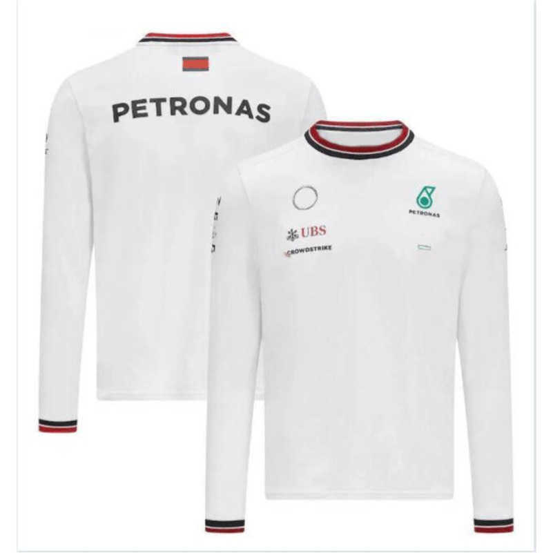 Petronas Sweatshirts Mens t Shirts Luxury Brand Mercedes Amg F1 Formula One Racing Women Casual Long Sleeve T-shirts Benz Lewis Hamilton Team Work C