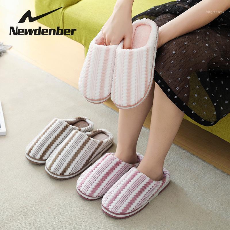 

NEWDENBER Women Winter Home Slippers Shoes Indoor Bedroom Lovers Couples Floor Shoes Non-slip Soft Winter Warm House Slippers1, Light purple