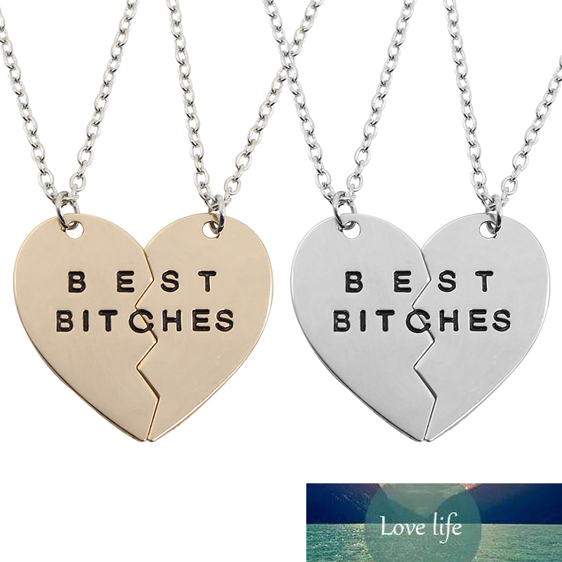 Mejores Amigos Corazón pieza del rompecabezas Colgante Collar Graduación amistad Hot 2//3PC