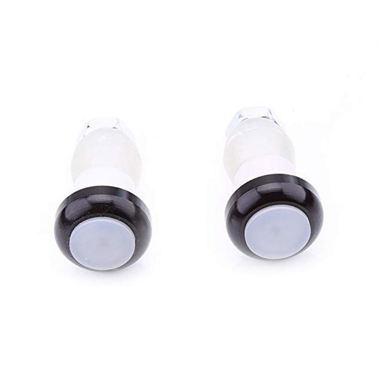 

2PCS/SET Battery Powered Bicycle Handlebar Light Bike Signal Lamp Cycling LED Bar End Plugs Indicator Safety Lights