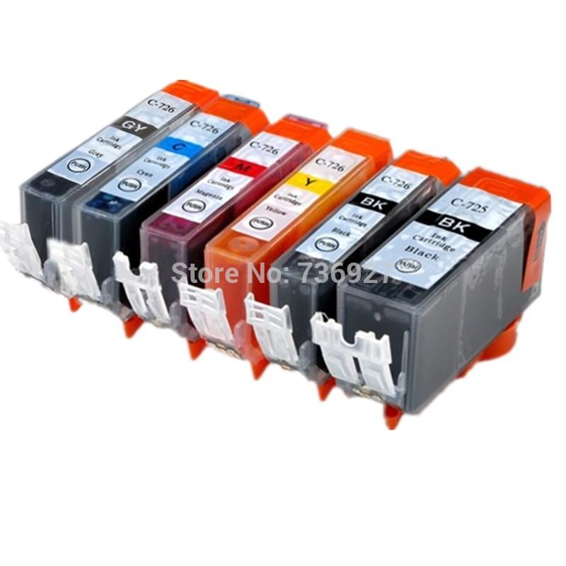 

Compatible ink Cartridge PGI-725 CLI-726 PGI725xl CLI726 For Canon MG6170 MG6270 MG8170 MG8270 MG5170 MG5270 printer