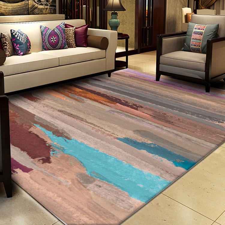 

Mo Ink Splashing Living Room Table Carpet Chinese Classical Abstract Carpet Printing Rugs for Bedroom Rug Living Room, Hy-jh-10