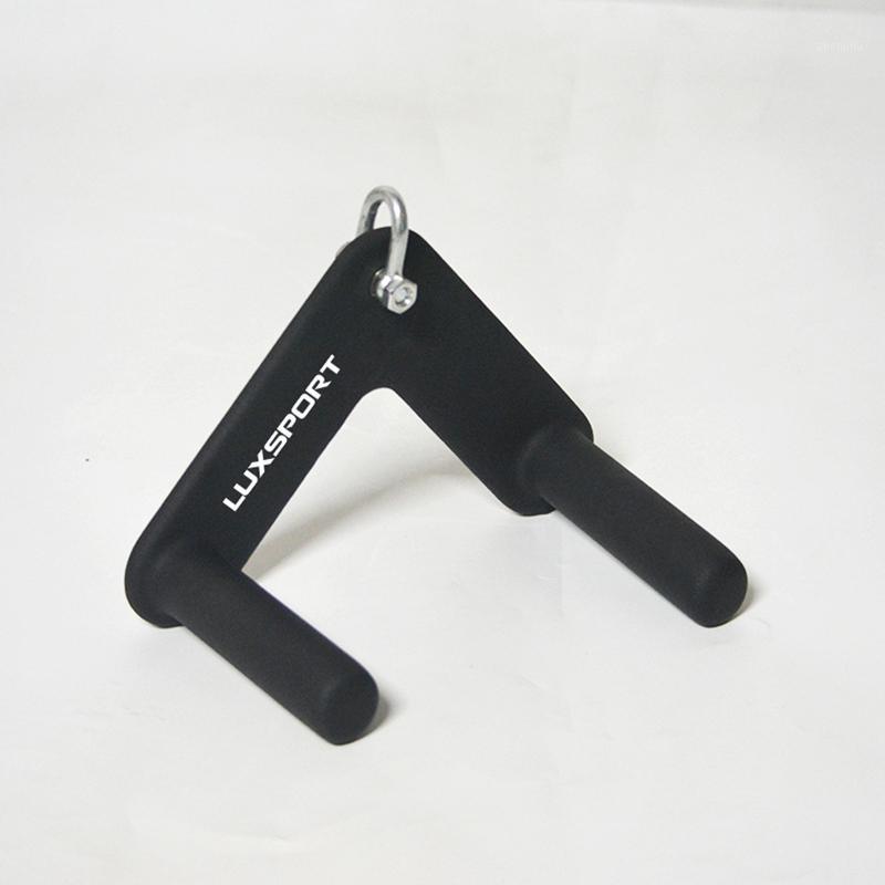 

Home Gym Fitness Lat Pull Down Bar Pulley Cable Machine Attachments Biceps Triceps Back Muscles Blaster Rowing Workout Handle1