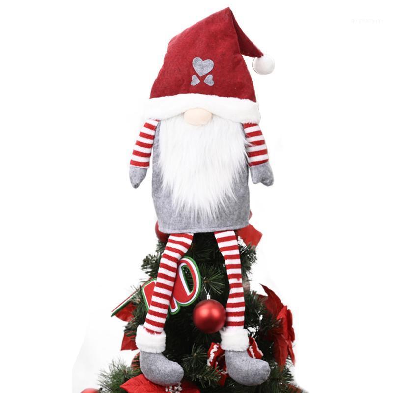 

Christmas Tree Topper Decoration Cute Santa Claus Plush Ornaments Hanging Decoration For Holiday Xmas Party1