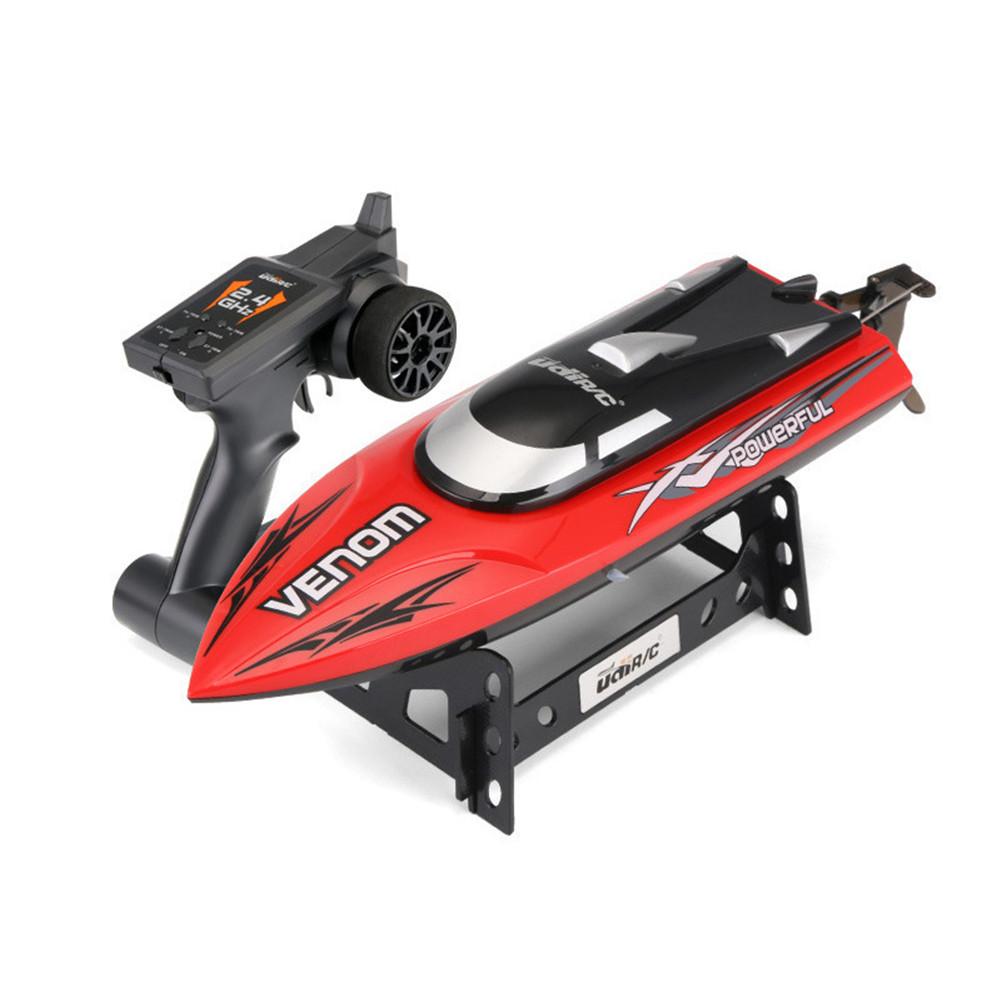 

2.4GHz High Speed Wireless Remote Control Boat With Alarm Speedboat Flip Recovery Reverse Boat Model Rowing Toy, Yellow