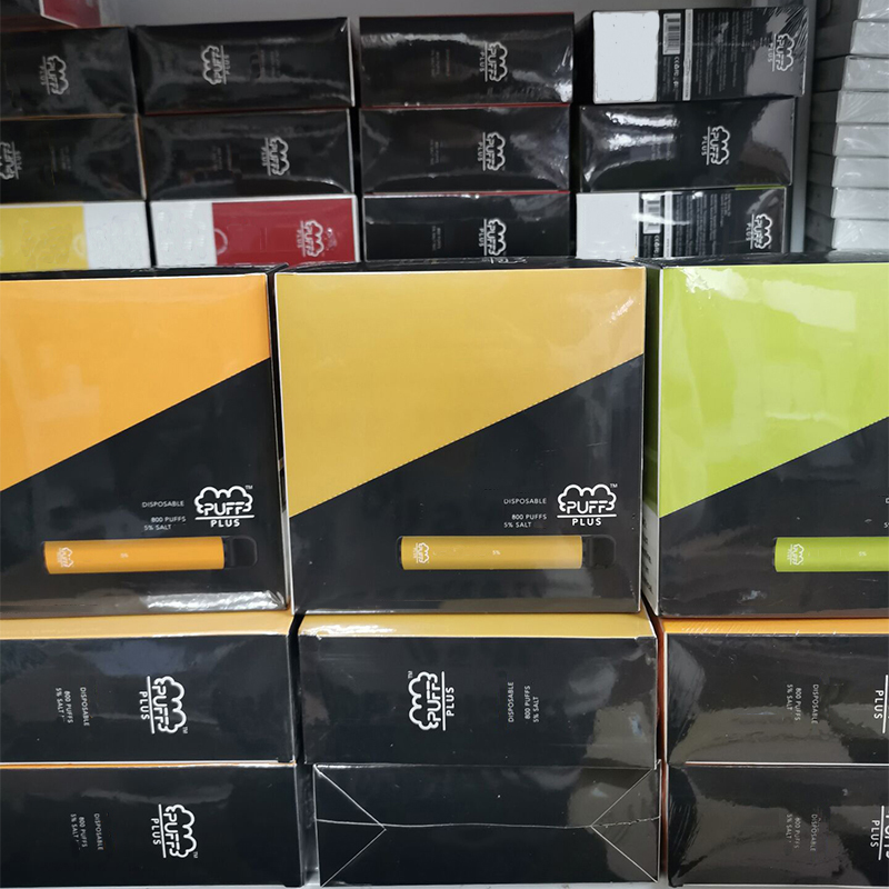 

Puff Plus Disposable Device 550mAh Battery E-cigarettes 3.2ml Pod 800 Puffs Xtra Kits Vape Pen Bar Flow XL