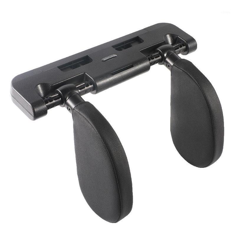 

Adjustable Car Styling Seat Neck Pillow Protection PU Auto Headrest Support Rest Travelling Car Headrest Neck for Accesories1