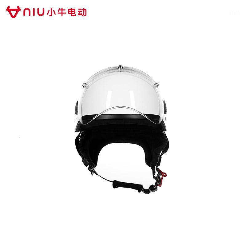 

Niu Scooter Original Half Helmet Fashion Retro Style From1, White one size