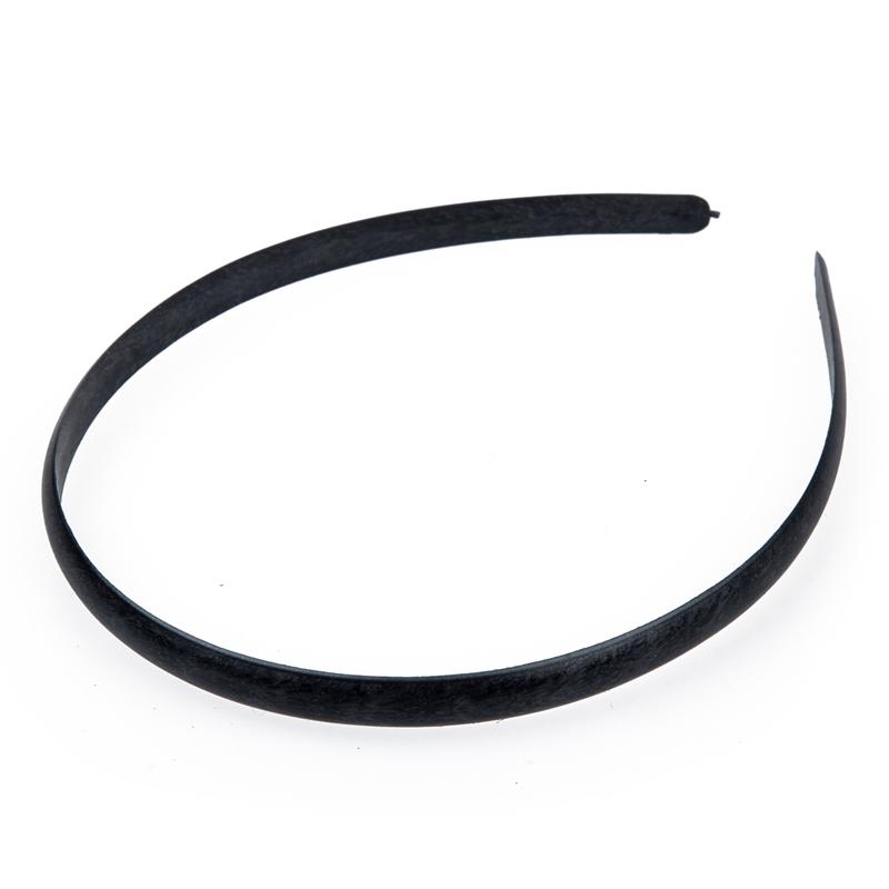 

12 x 10 mm Plastic Hairband Jewelry Black Hair Accessories