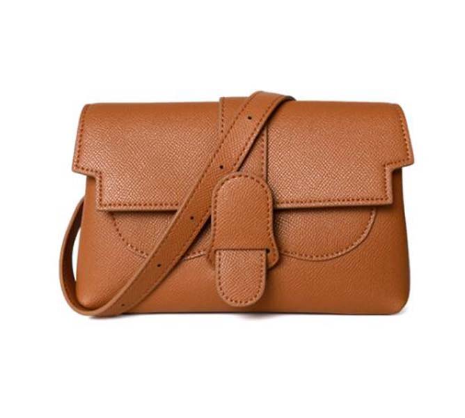 

Designer- Women HOT SALE The Multiple Ways Convertible Belt Bag Genuine Leather Sing Crossbody Purse For Girls, Black