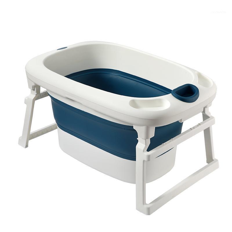 

Baby Bath Tub Baby Supplies Tub Kids Foldable Bath Swimming Newborn Children Barrel Home1