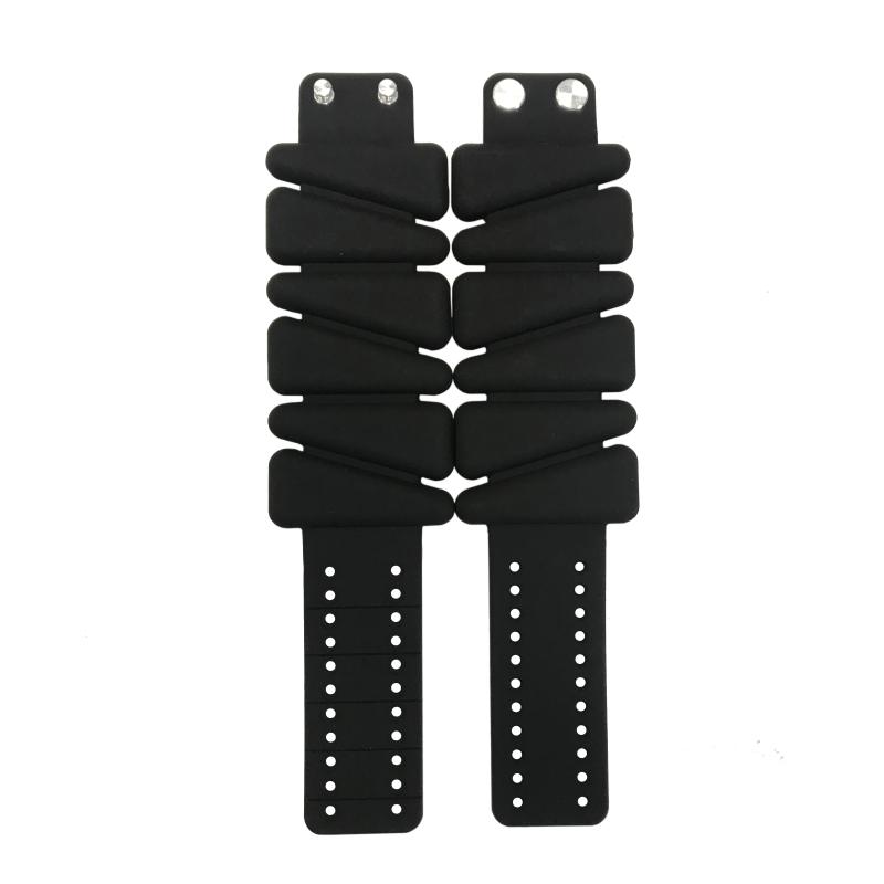 

2021 Multi-Color Running Fast Walking Cycling Swimming Climbing Yoga Fitness Silicone Adjustable Weight Bracelet Sports Equipmen, White