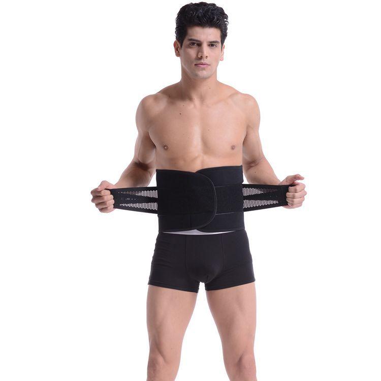 

Care To Protect The Waist Belt Four Seasons Breathable Warm Lumbar Support With Both Men And Women To Protect The Waist Girth, Black