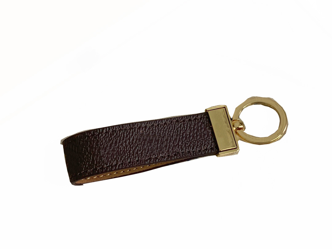 

2022 luxury accessories designer Keychain Couple Car Handmade Leather Men's Ladies Bag Pendant