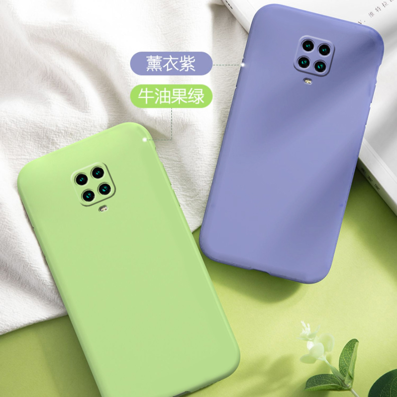 

Xiaomi Redmi Note 9S Case Soft Liquid Silicone Slim Skin Protective back cover Case xiaomi redmi note9 pro max, Gray