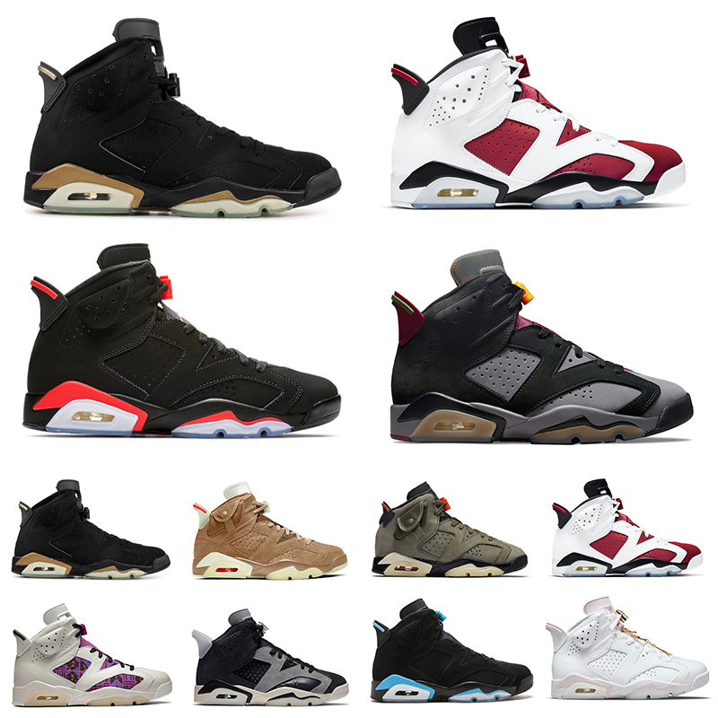 

2022 Jumpman 6 6s mens basketball shoes sneakers Bordeaux Black Infrared UNC Red Oreo Gold Hoops Electric Green DMP men outdoor trainers sports shoe Designer Fashion, Pay for box