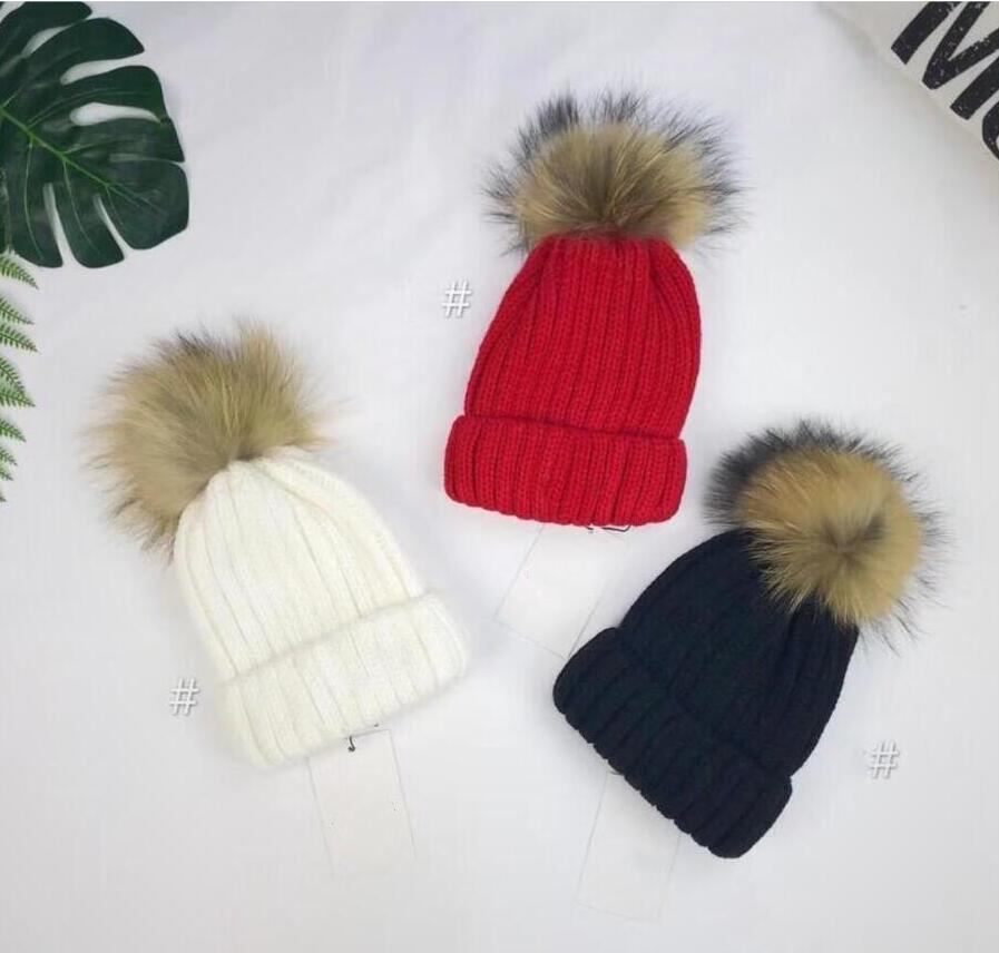 

Autumn Winter Children Hat Knit Hat For Girls And Boys Cap Fashion Baby Kids Cap For Children's Baby Girl Boy Gift, #1